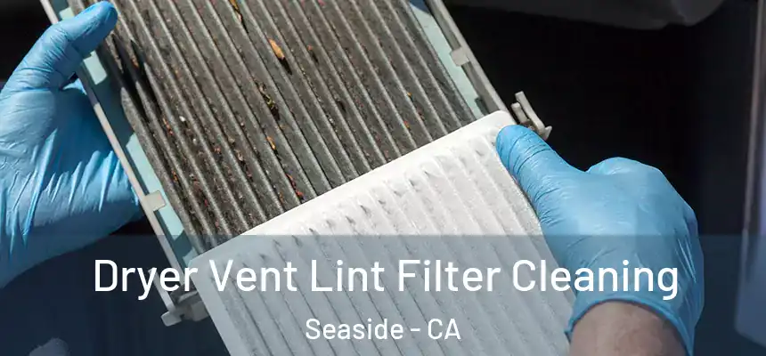 Dryer Vent Lint Filter Cleaning Seaside - CA